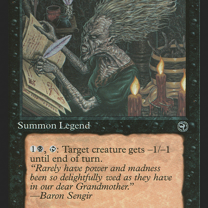 Grandmother Sengir [Homelands]