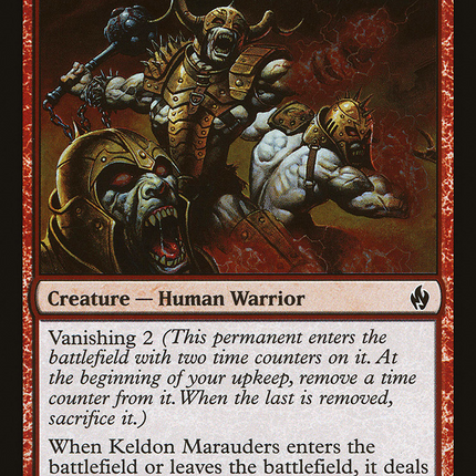 Keldon Marauders [Premium Deck Series: Fire and Lightning] Foil
