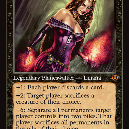 Liliana of the Veil (Retro Frame) [Innistrad Remastered] Foil