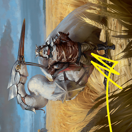 Skyknight Squire // Skyknight Squire (Borderless) [Foundations Art Series] Foil