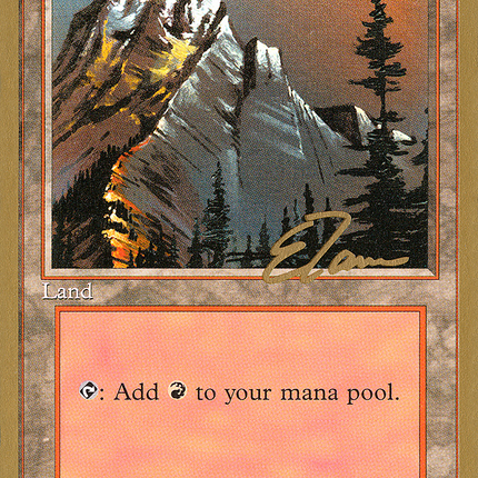 Mountain (ET373) [Pro Tour Collector Set]