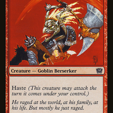 Raging Goblin [Ninth Edition]