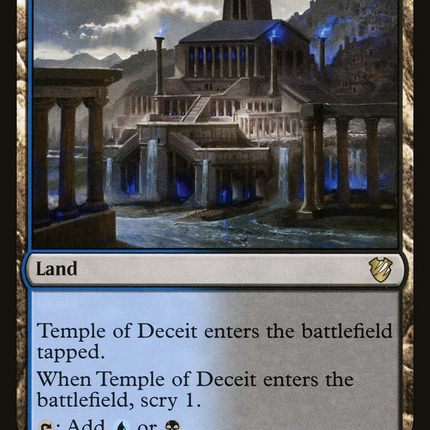 Temple of Deceit [Midnight Hunt Commander]
