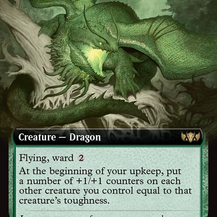 Canopy Gargantuan (Extended Art) [Commander: Tarkir: Dragonstorm]