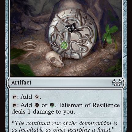 Talisman of Resilience [Duskmourn: House of Horror Commander]
