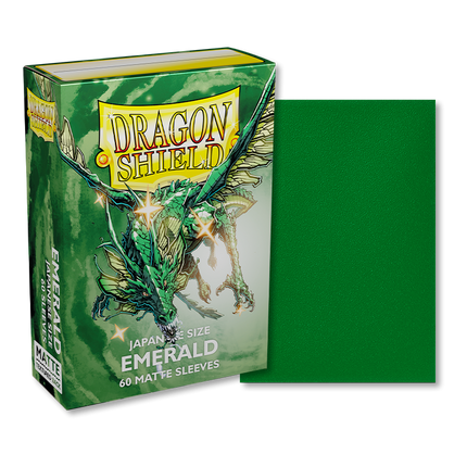 Dragon Shield Japanese-Size - Matte - Emerald