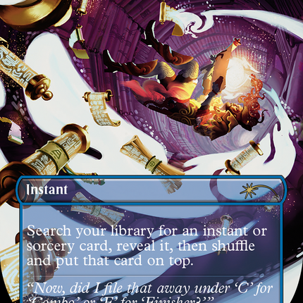 Mystical Tutor (Borderless) [Secret Lair Drop]