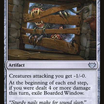 Boarded Window [Innistrad: Crimson Vow]