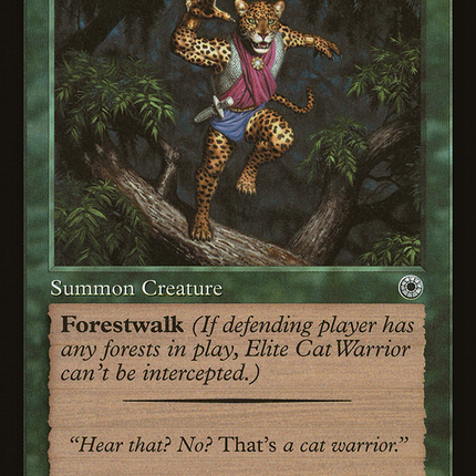 Elite Cat Warrior (Retro) [The List]