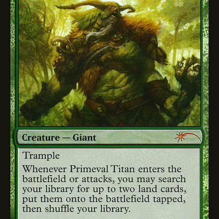 Primeval Titan [Grand Prix Promos] Foil