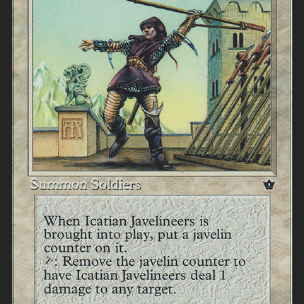Icatian Javelineers (Benson) [Fallen Empires]