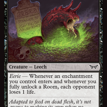 Balemurk Leech [Duskmourn: House of Horror] Foil