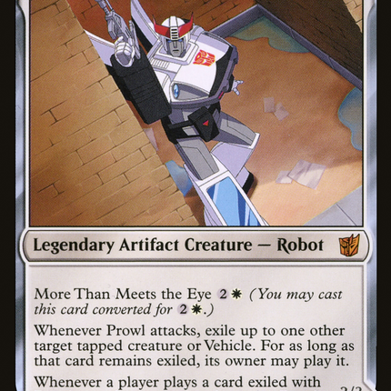 Prowl, Stoic Strategist // Prowl, Pursuit Vehicle [Transformers]