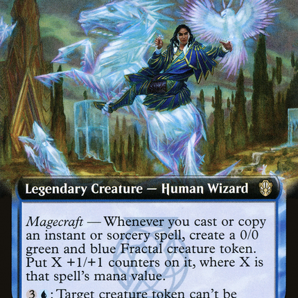 Deekah, Fractal Theorist (Extended Art) [Commander 2021]