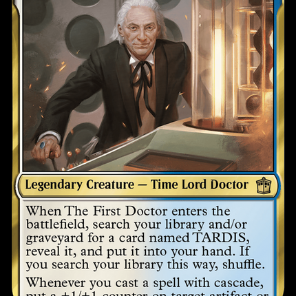 The First Doctor [Doctor Who] Surge Foil