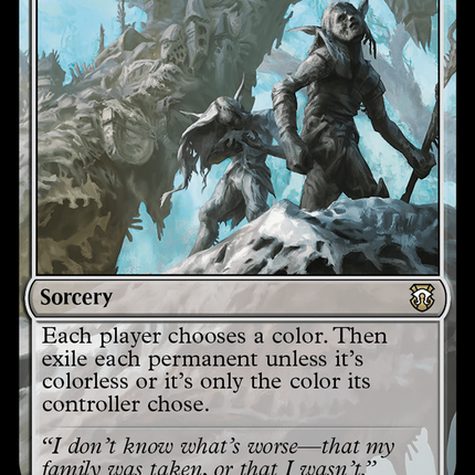 Selective Obliteration [Modern Horizons 3 Commander] Foil