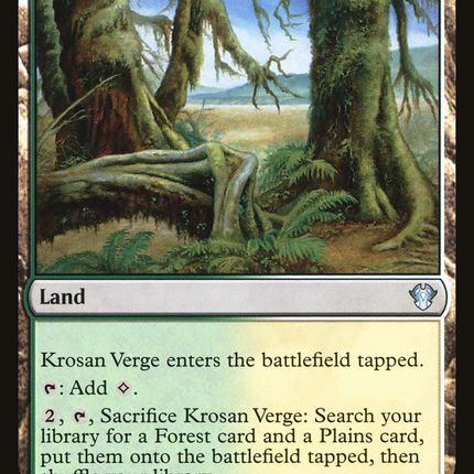 Krosan Verge [Commander 2020]
