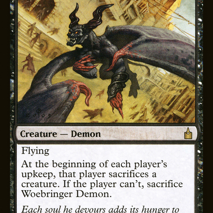 Woebringer Demon [Ravnica: City of Guilds]
