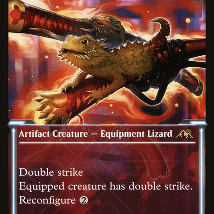 Lizard Blades (Showcase) [Kamigawa: Neon Dynasty]