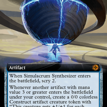 Simulacrum Synthesizer (Extended Art) [The Big Score] Foil