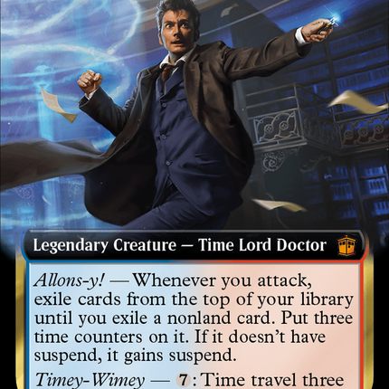 The Tenth Doctor (Extended Art) [Doctor Who] Surge Foil