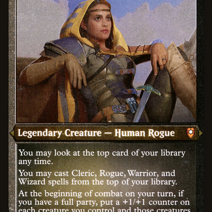 Nalia de'Arnise [Commander Legends: Battle for Baldur's Gate] Etched Foil