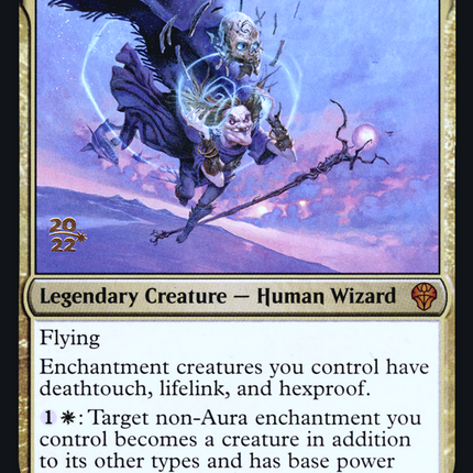 Zur, Eternal Schemer [Dominaria United Promos] Prerelease Foil