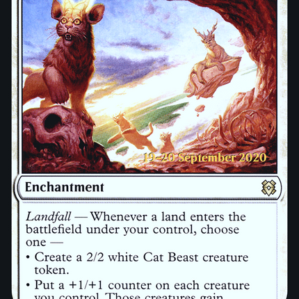 Felidar Retreat [Zendikar Rising Promos] Prerelease Foil