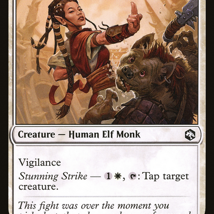 Half-Elf Monk [Adventures in the Forgotten Realms]