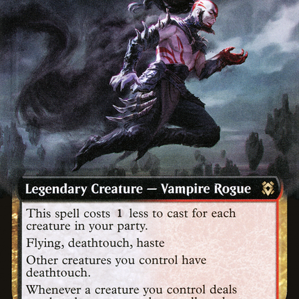 Zagras, Thief of Heartbeats (Extended Art) [Zendikar Rising]