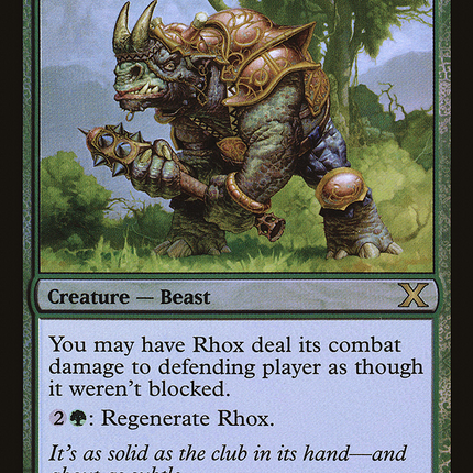 Rhox [Tenth Edition] Foil
