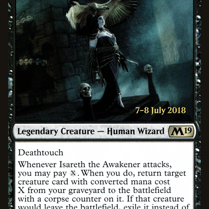 Isareth the Awakener [Core Set 2019 Promos] Prerelease Foil