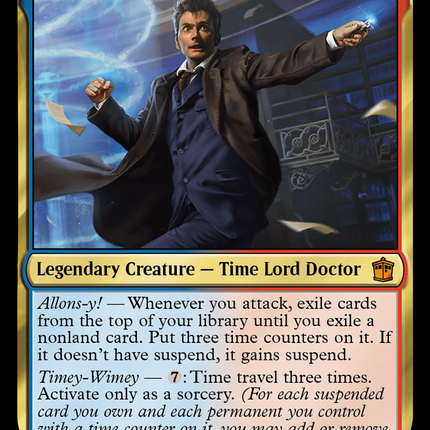 The Tenth Doctor [Doctor Who] Foil