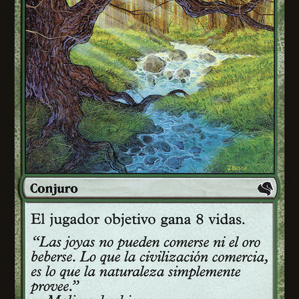 Natural Spring - Manantial natural  [Salvat 2011]
