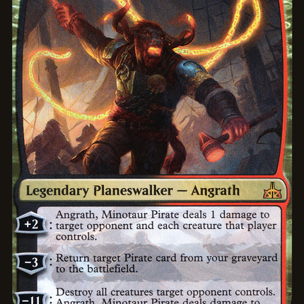 Angrath, Minotaur Pirate [Rivals of Ixalan] Foil