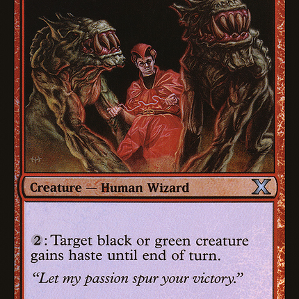 Rage Weaver [Tenth Edition] Foil