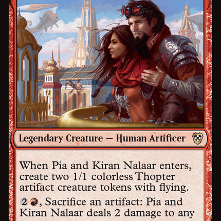Pia and Kiran Nalaar [Commander: Aetherdrift]