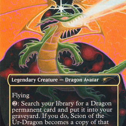 Scion of the Ur-Dragon (Rainbow Foil) [Secret Lair Drop Series] Foil