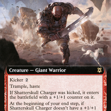 Shatterskull Charger (Extended Art) [Zendikar Rising]