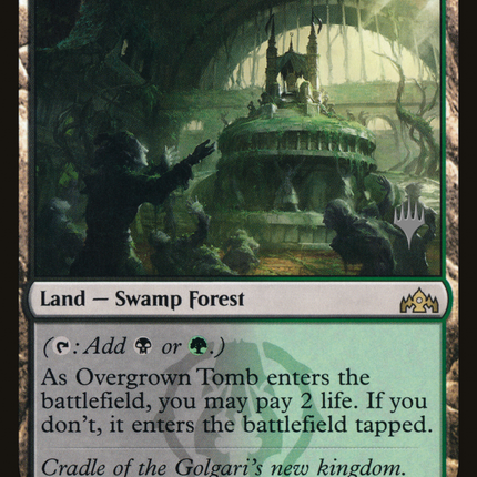 Overgrown Tomb [Guilds of Ravnica Promos]
