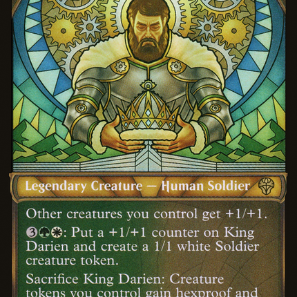 King Darien XLVIII (Showcase) [Dominaria United] Textured Foil
