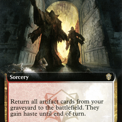 Wake the Past (Extended Art) [Commander 2021]