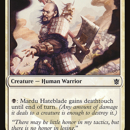 Mardu Hateblade [Khans of Tarkir]
