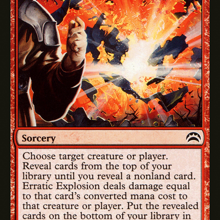 Erratic Explosion [Planechase 2012] Foil