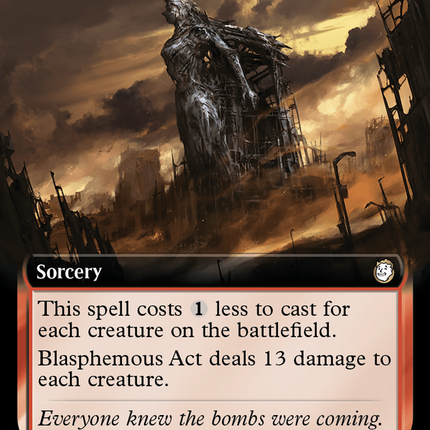 Blasphemous Act (Extended Art) [Fallout]