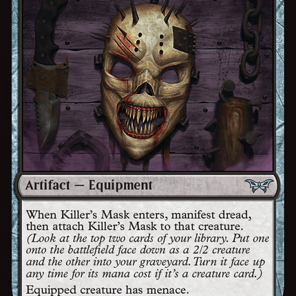 Killer's Mask [Duskmourn: House of Horror] Foil