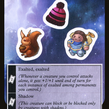 Urza's Dark Cannonball [Unfinity Sticker Sheets]