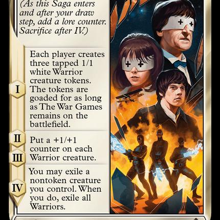 The War Games [Doctor Who] Surge Foil