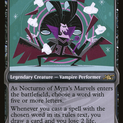 Nocturno of Myra's Marvels (Showcase) [Unfinity]