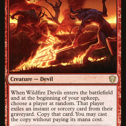 Wildfire Devils [Commander 2021]